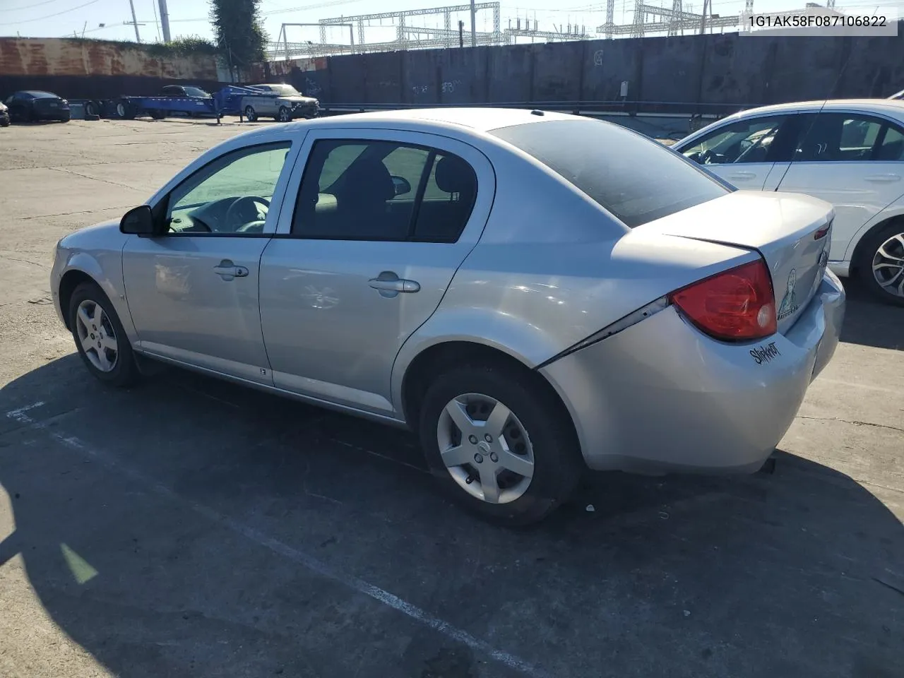 2008 Chevrolet Cobalt Ls VIN: 1G1AK58F087106822 Lot: 72822684