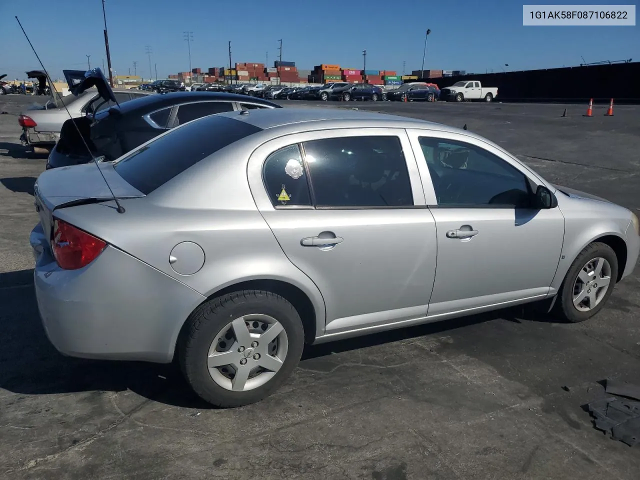 2008 Chevrolet Cobalt Ls VIN: 1G1AK58F087106822 Lot: 72822684