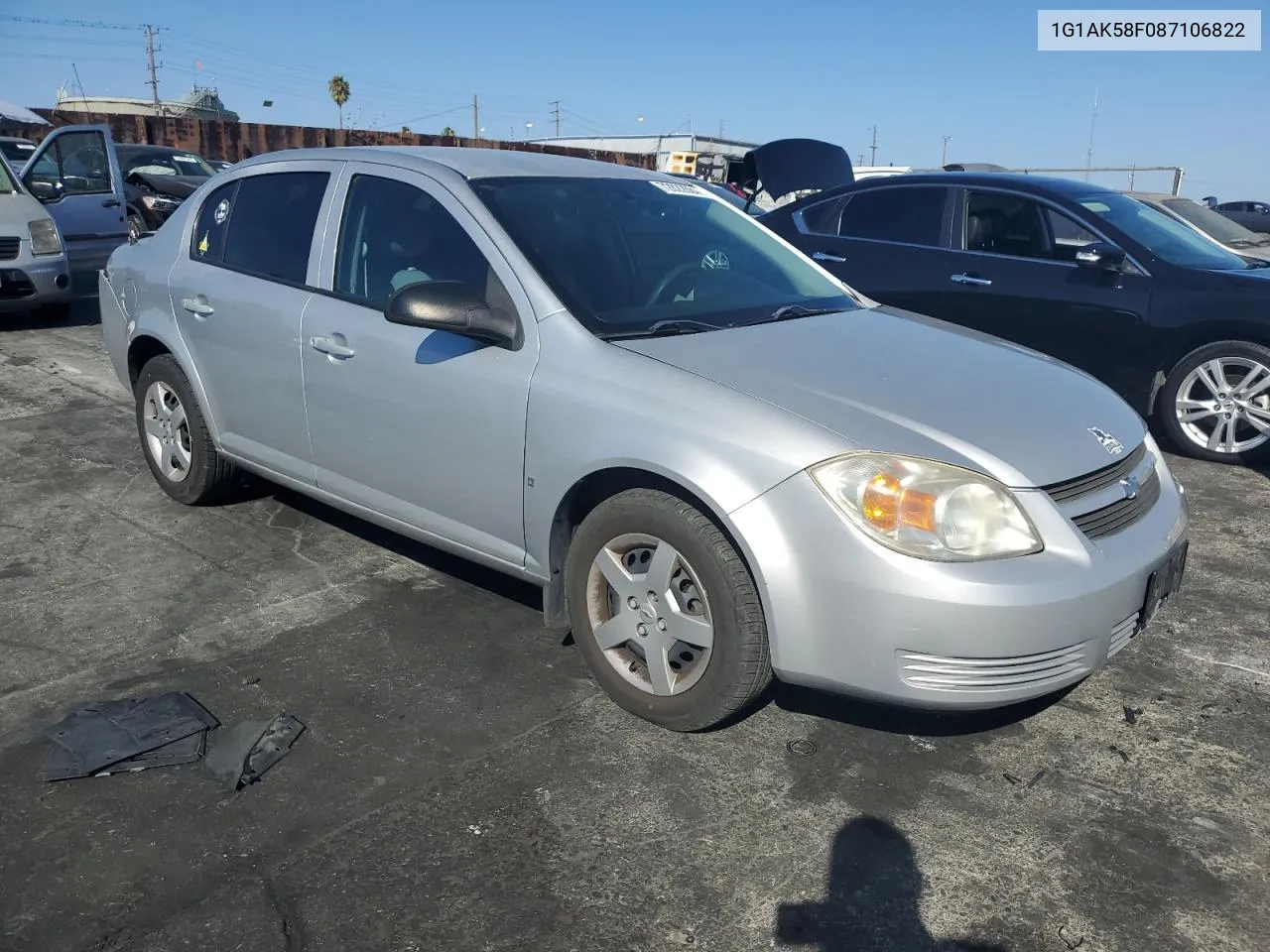 2008 Chevrolet Cobalt Ls VIN: 1G1AK58F087106822 Lot: 72822684