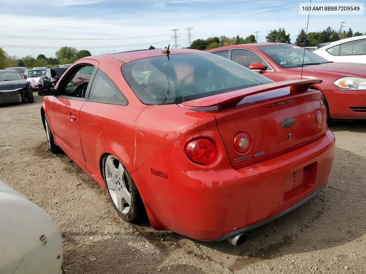 1G1AM18B887209549 2008 Chevrolet Cobalt Sport