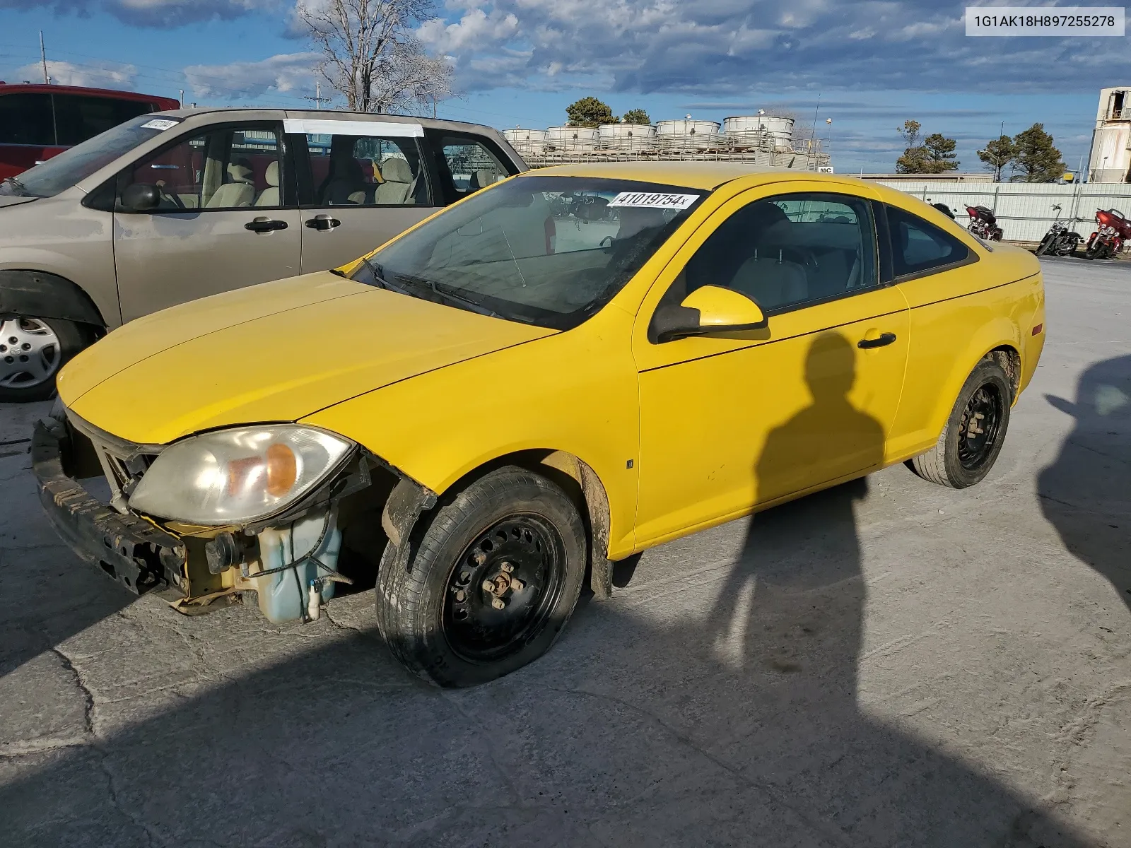 2009 Chevrolet Cobalt Ls VIN: 1G1AK18H897255278 Lot: 41019754