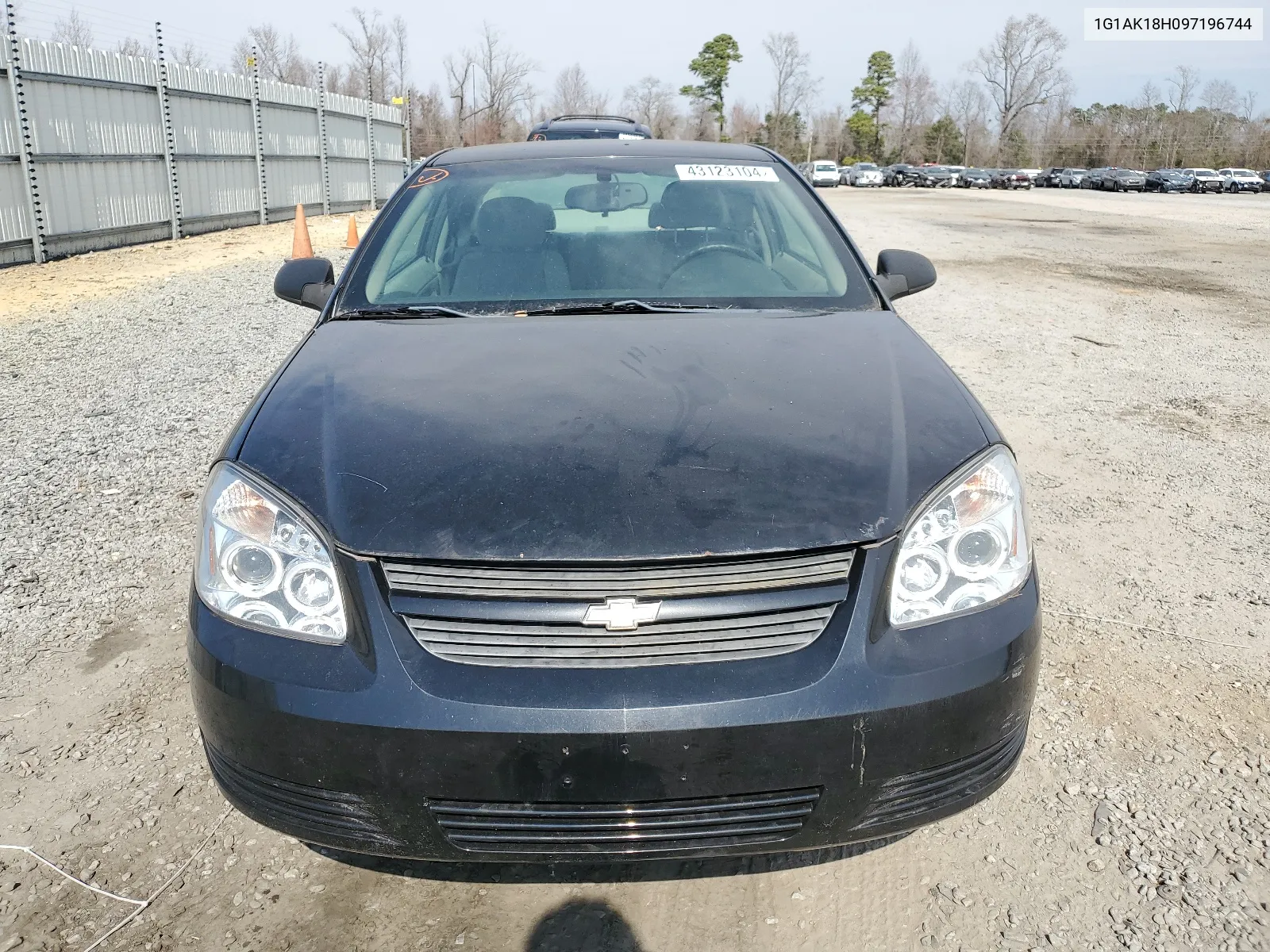 2009 Chevrolet Cobalt Ls VIN: 1G1AK18H097196744 Lot: 43123104