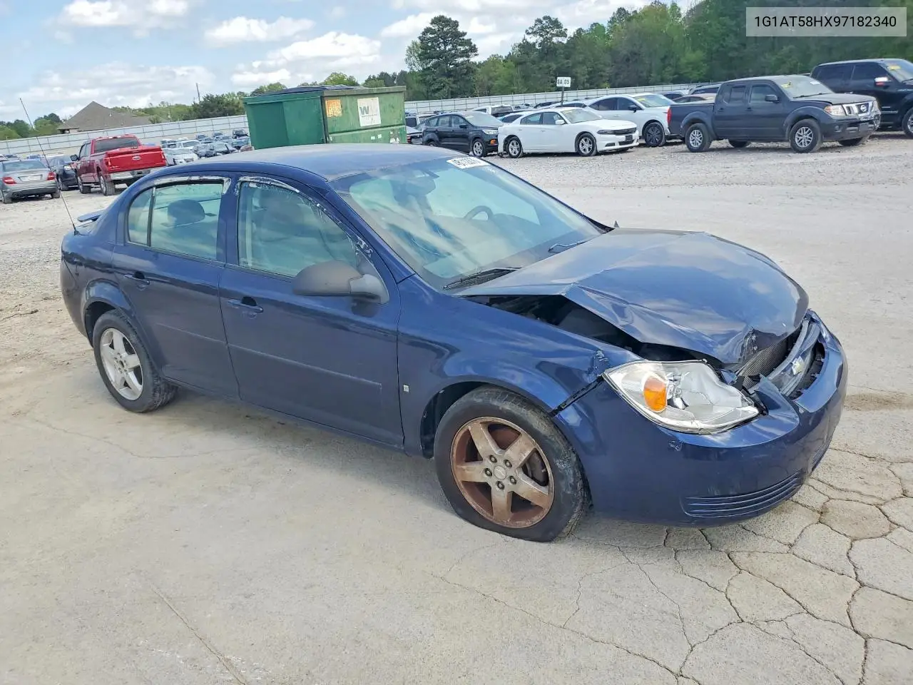 1G1AT58HX97182340 2009 Chevrolet Cobalt Lt