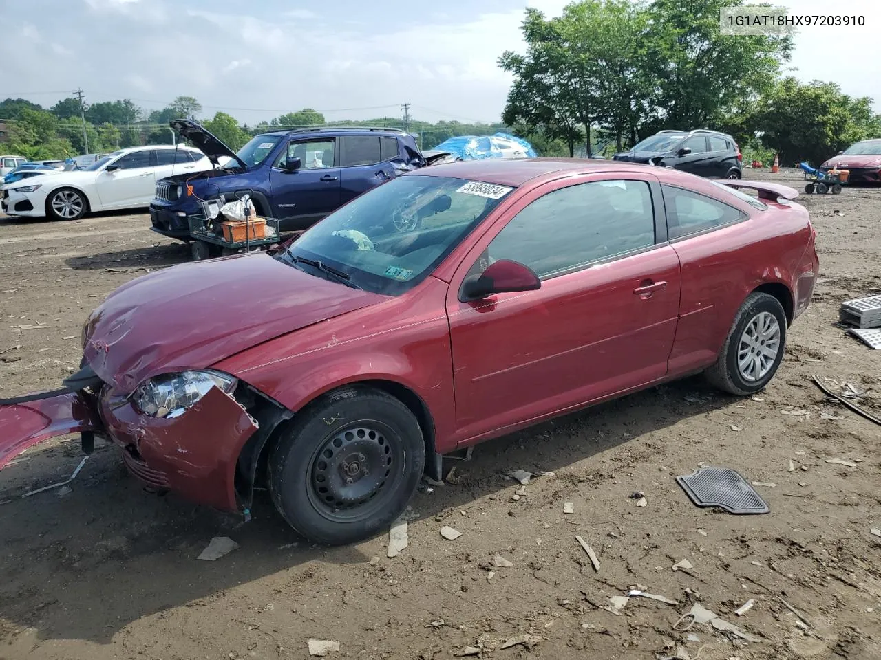 2009 Chevrolet Cobalt Lt VIN: 1G1AT18HX97203910 Lot: 53893034