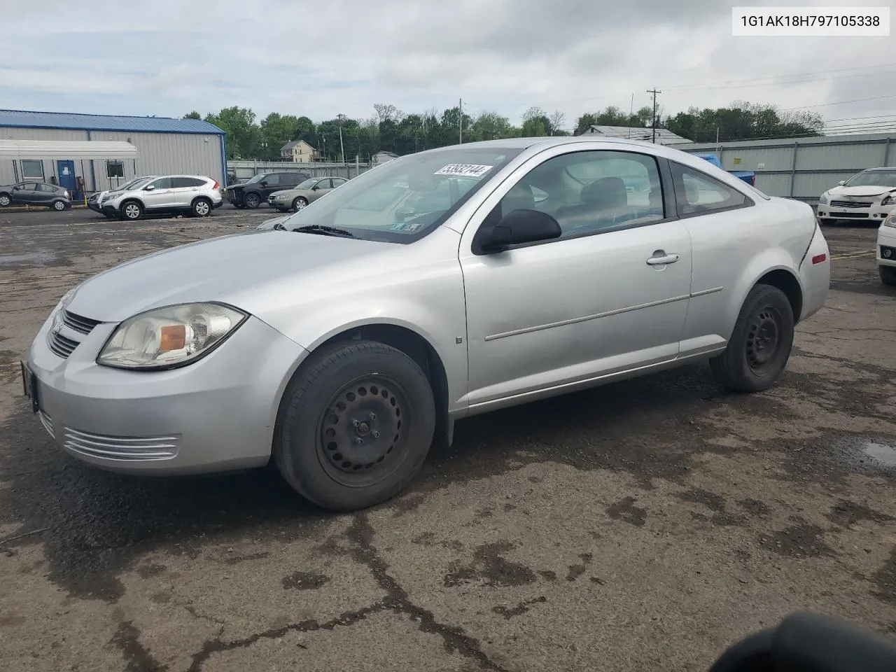 2009 Chevrolet Cobalt Ls VIN: 1G1AK18H797105338 Lot: 53932144