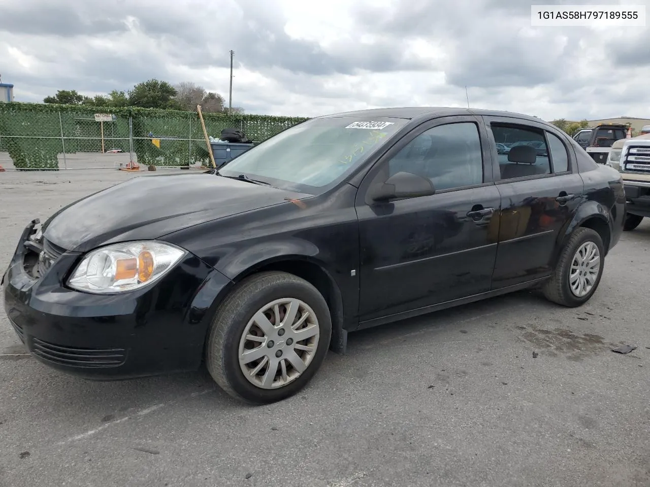 2009 Chevrolet Cobalt Ls VIN: 1G1AS58H797189555 Lot: 54375934