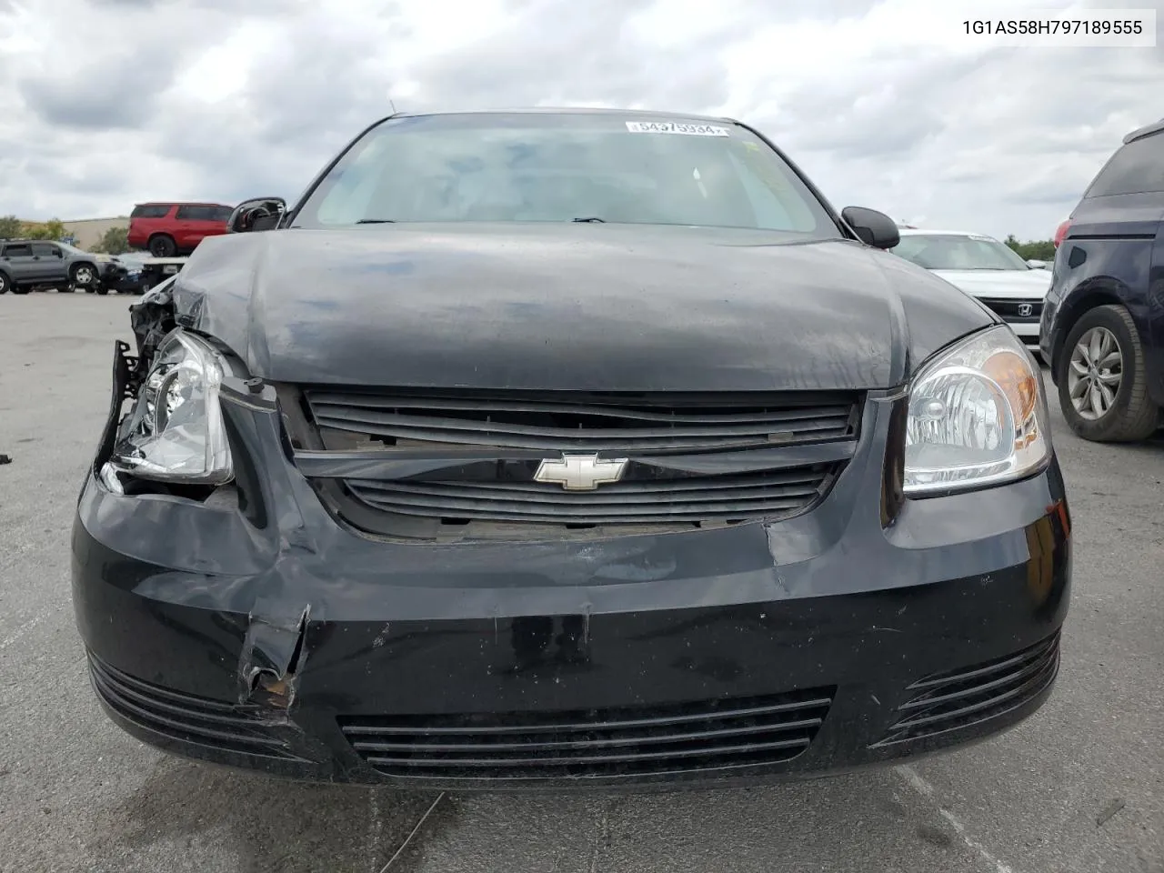 2009 Chevrolet Cobalt Ls VIN: 1G1AS58H797189555 Lot: 54375934