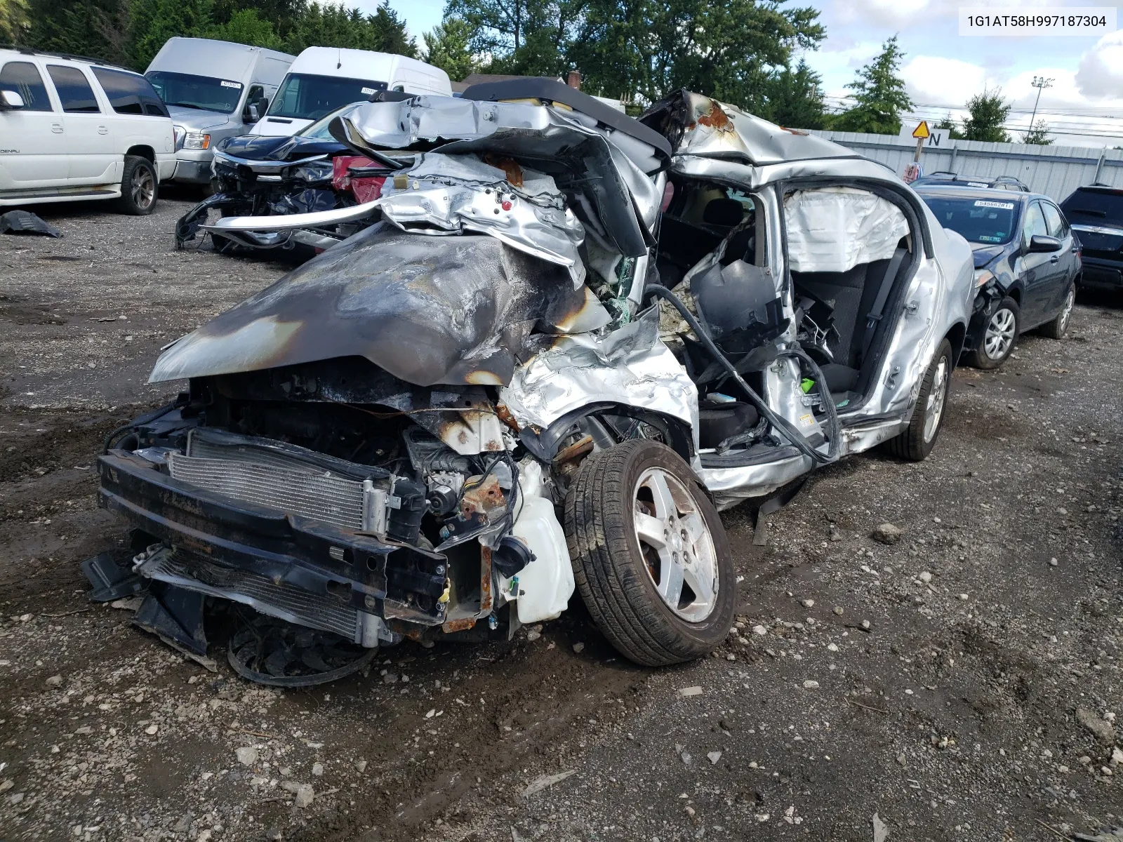 1G1AT58H997187304 2009 Chevrolet Cobalt Lt