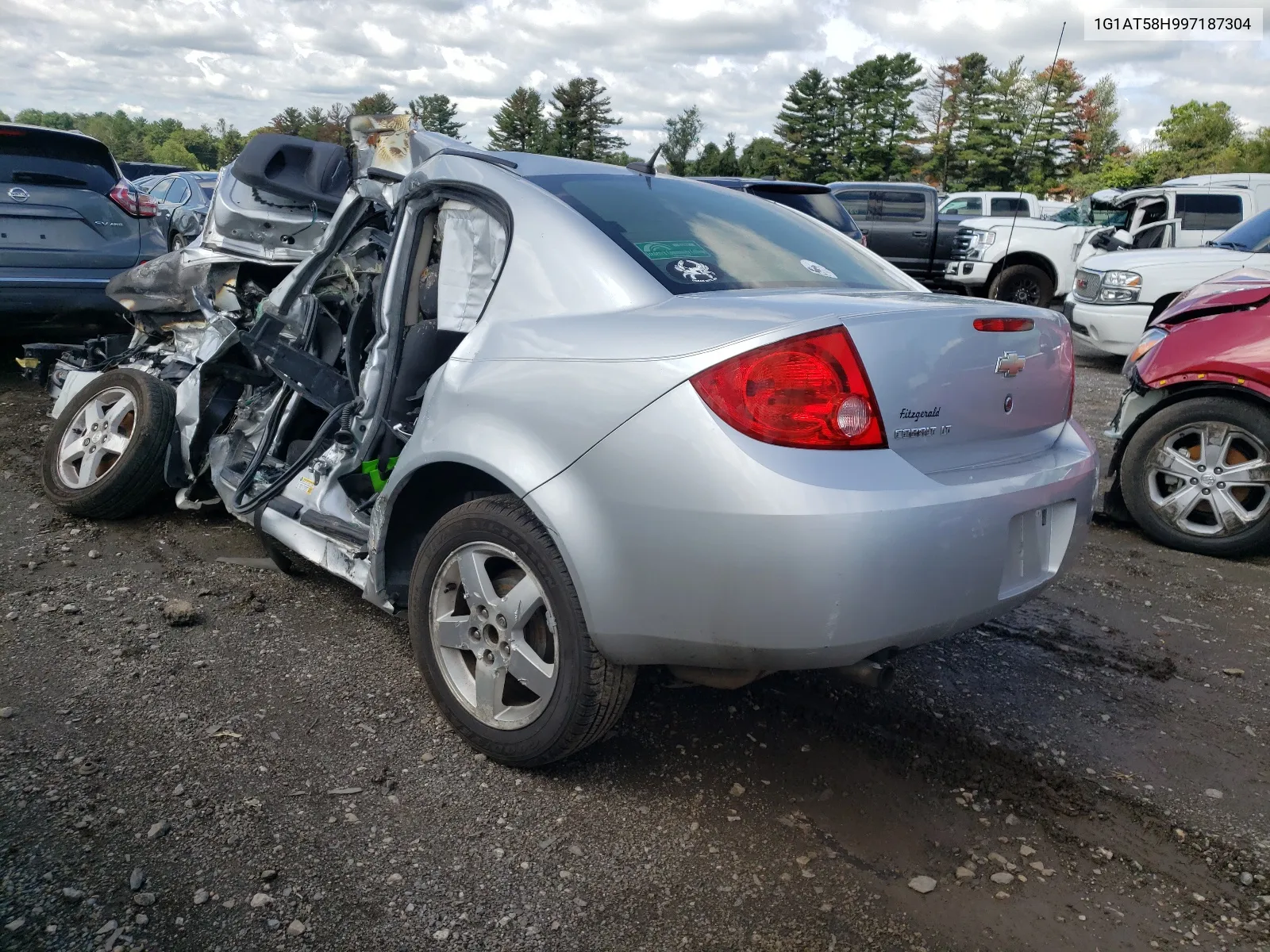 2009 Chevrolet Cobalt Lt VIN: 1G1AT58H997187304 Lot: 54693521