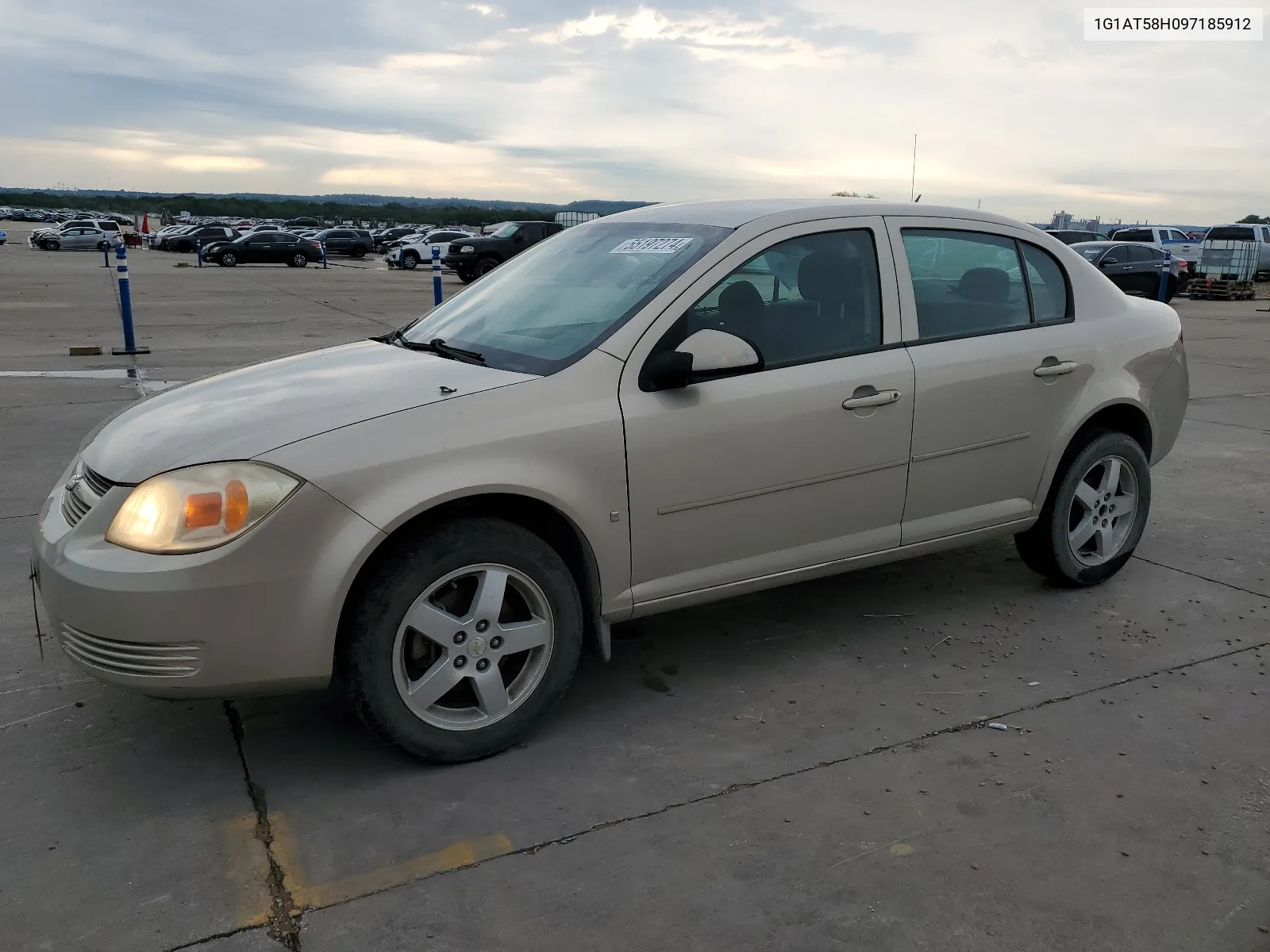 2009 Chevrolet Cobalt Lt VIN: 1G1AT58H097185912 Lot: 55197274