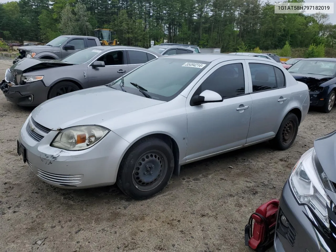 2009 Chevrolet Cobalt Lt VIN: 1G1AT58H797182019 Lot: 55494214