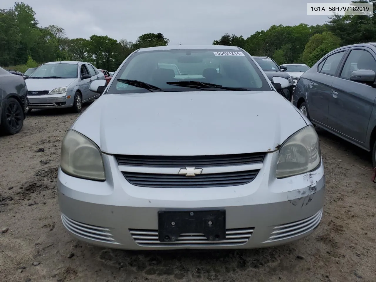 2009 Chevrolet Cobalt Lt VIN: 1G1AT58H797182019 Lot: 55494214