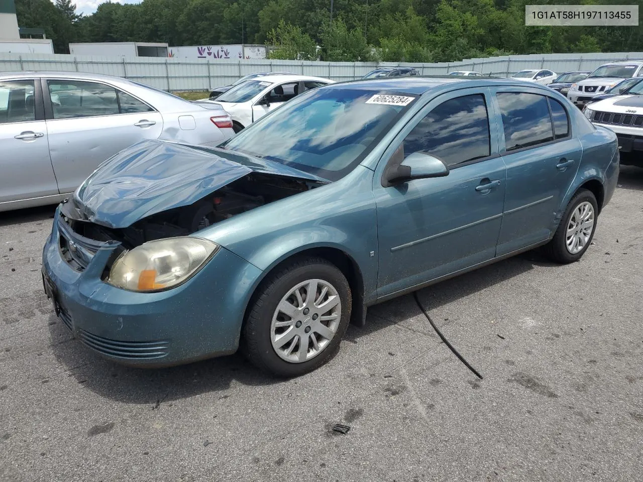 2009 Chevrolet Cobalt Lt VIN: 1G1AT58H197113455 Lot: 60625284