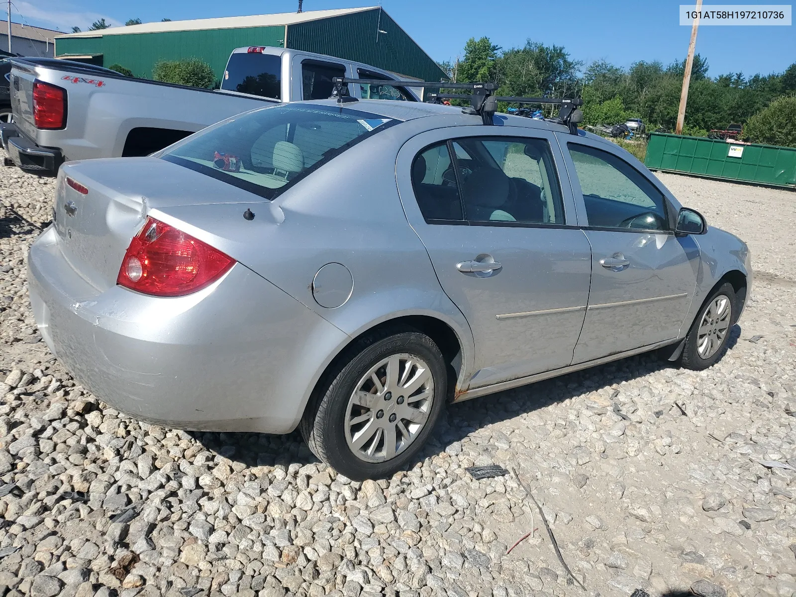 1G1AT58H197210736 2009 Chevrolet Cobalt Lt