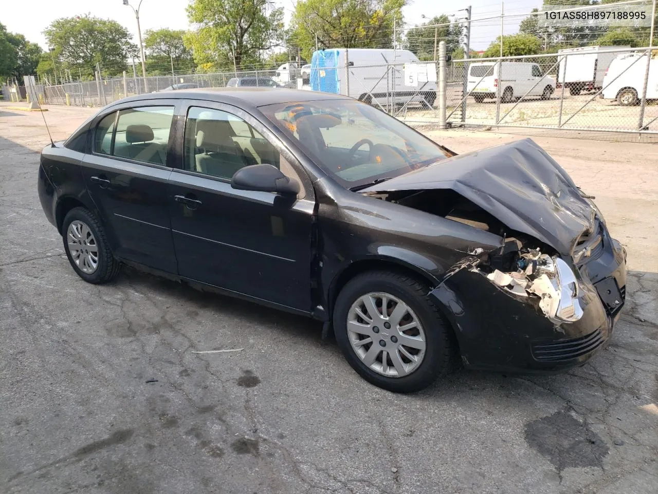 2009 Chevrolet Cobalt Ls VIN: 1G1AS58H897188995 Lot: 63153624