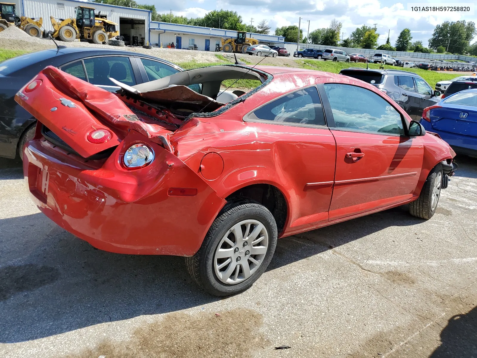 2009 Chevrolet Cobalt Ls VIN: 1G1AS18H597258820 Lot: 63278414