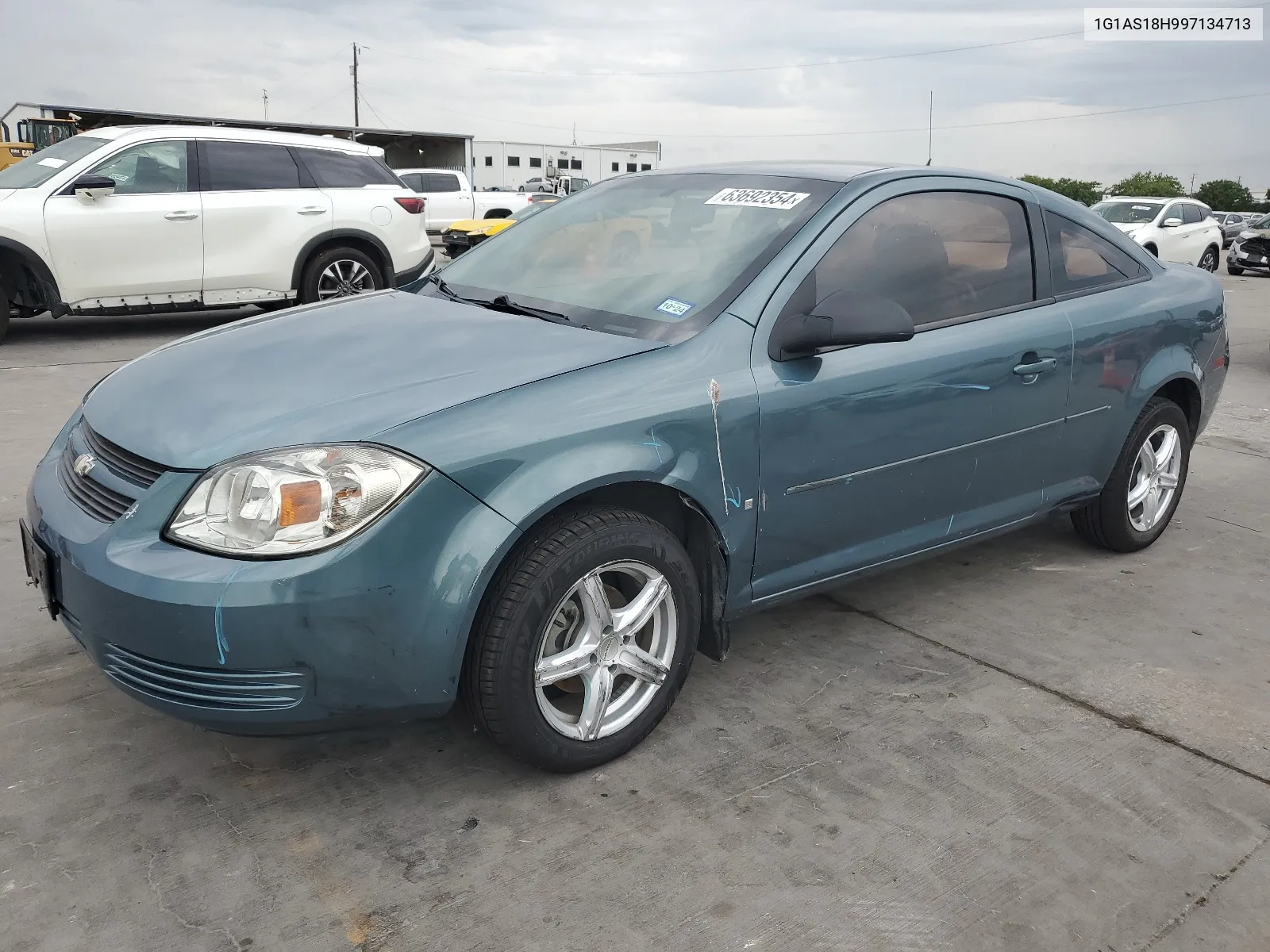 2009 Chevrolet Cobalt Ls VIN: 1G1AS18H997134713 Lot: 63692354