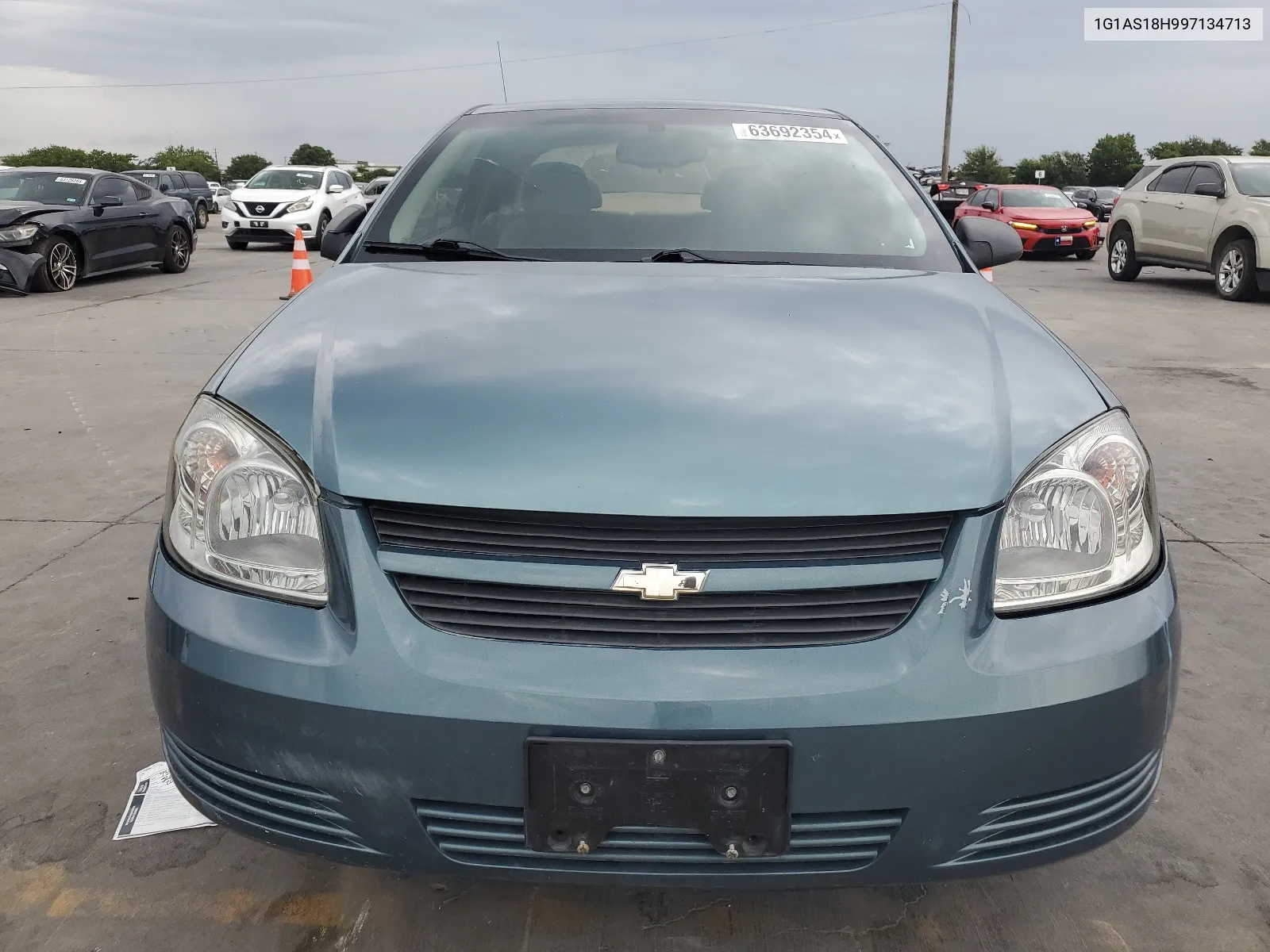 2009 Chevrolet Cobalt Ls VIN: 1G1AS18H997134713 Lot: 63692354