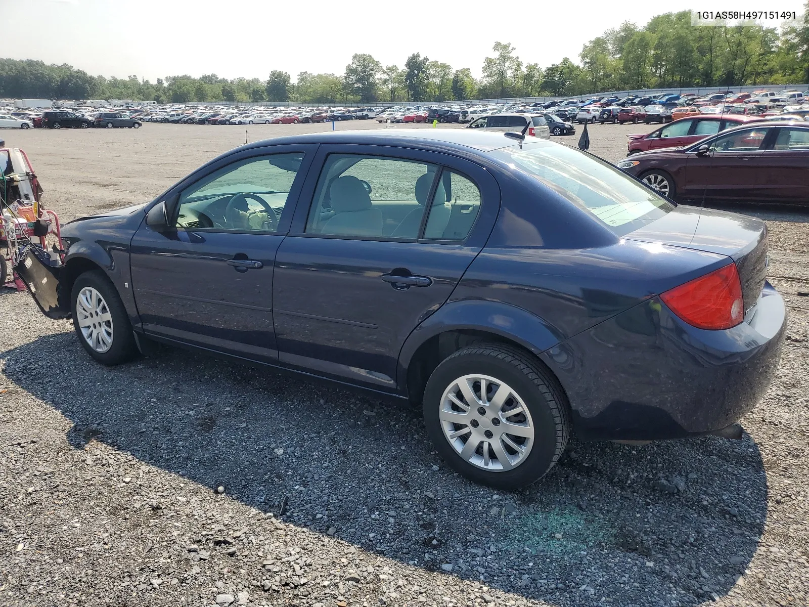 2009 Chevrolet Cobalt Ls VIN: 1G1AS58H497151491 Lot: 65946794