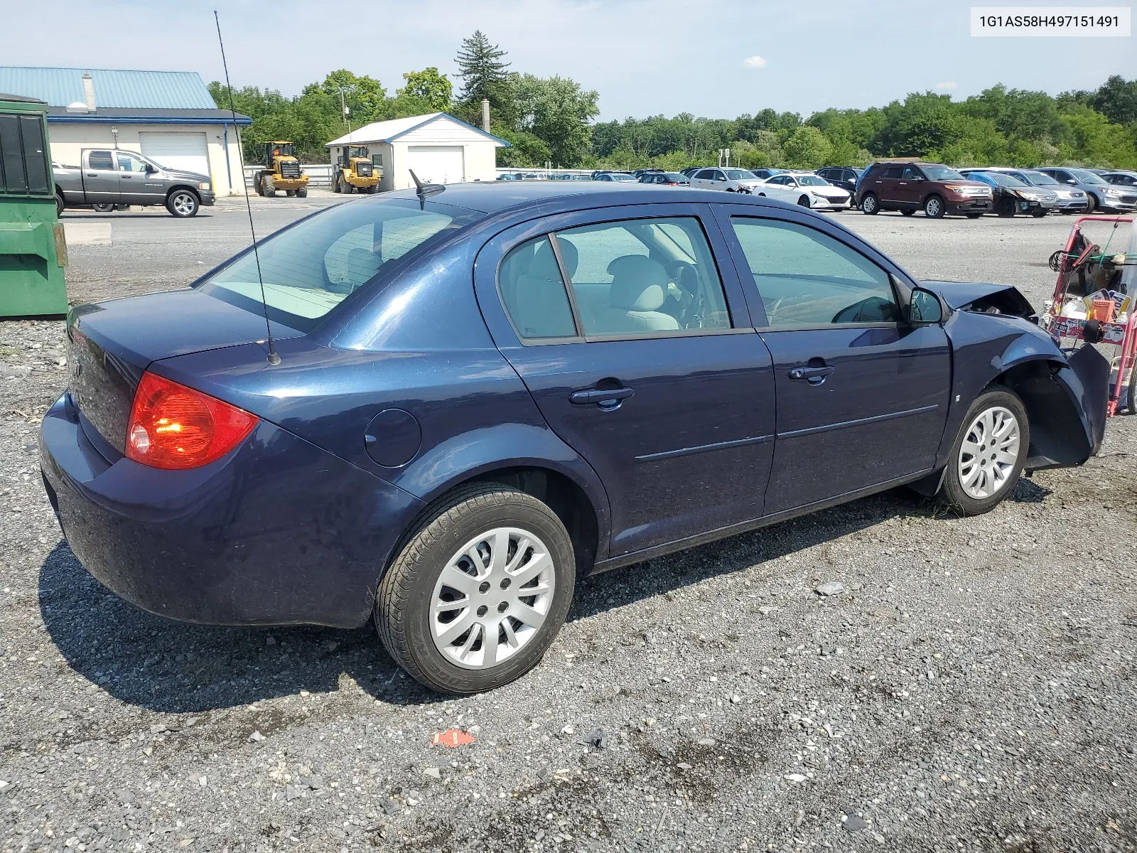 2009 Chevrolet Cobalt Ls VIN: 1G1AS58H497151491 Lot: 65946794