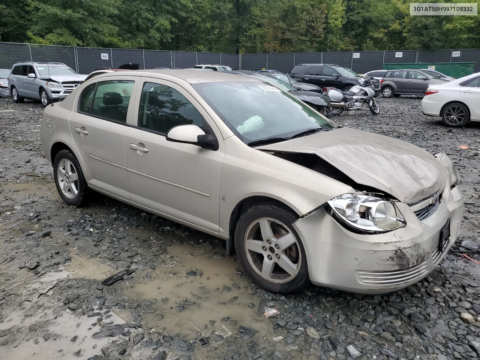 1G1AT58H997109332 2009 Chevrolet Cobalt Lt