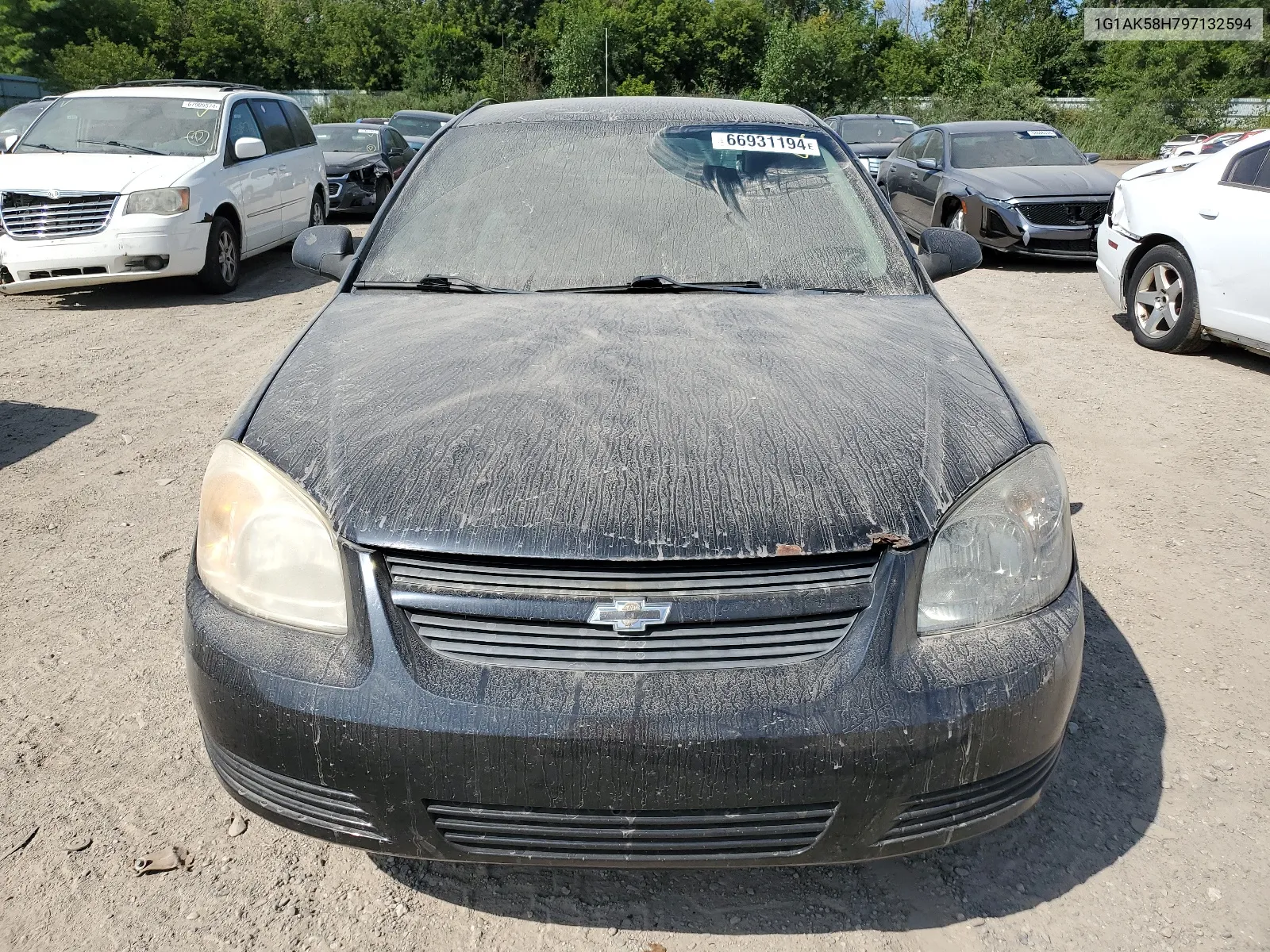 2009 Chevrolet Cobalt Ls VIN: 1G1AK58H797132594 Lot: 66931194