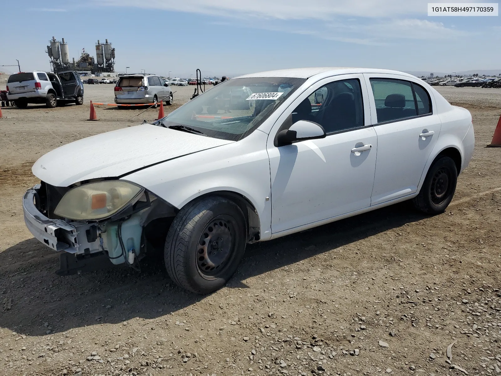 1G1AT58H497170359 2009 Chevrolet Cobalt Lt