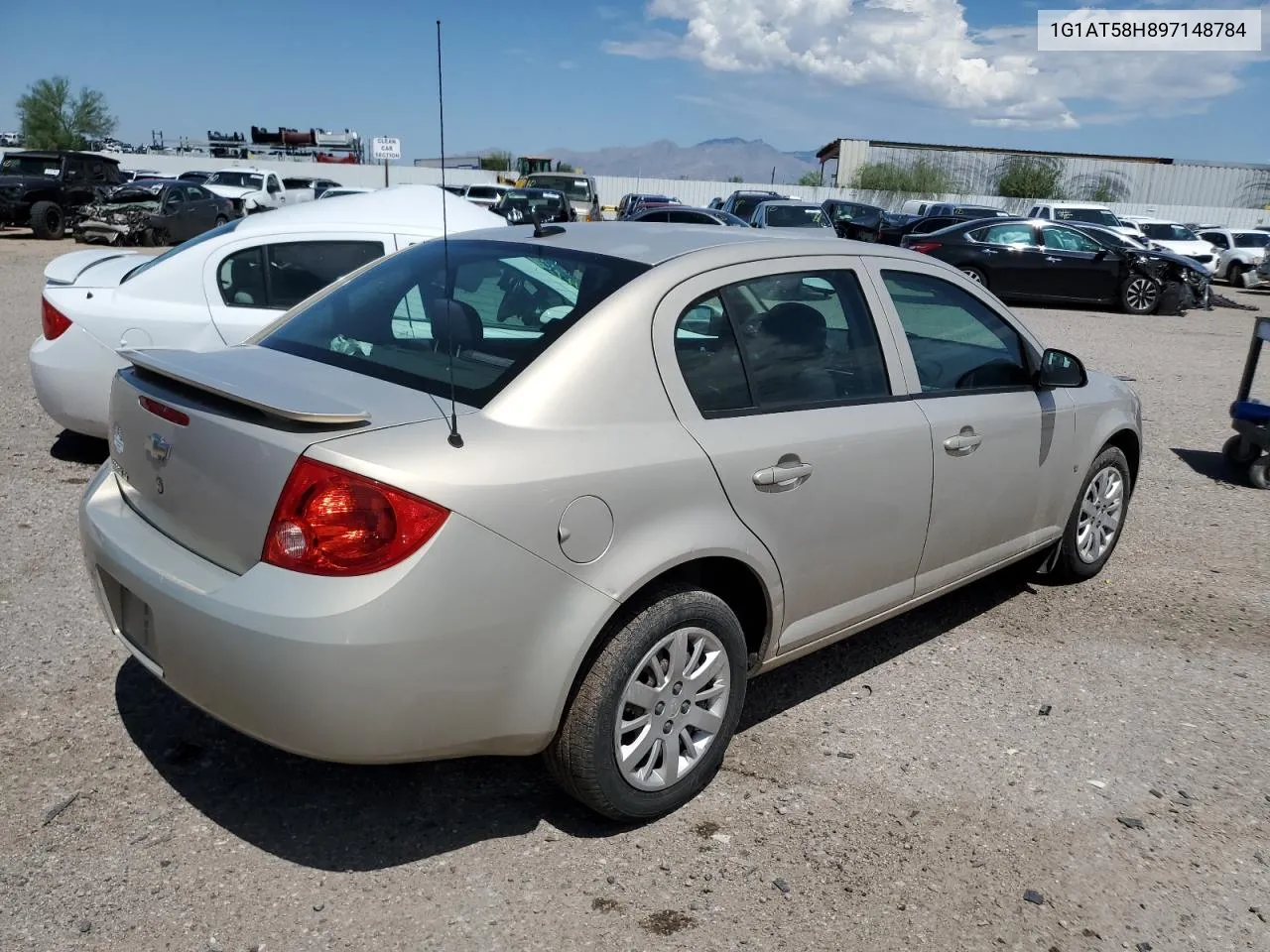 1G1AT58H897148784 2009 Chevrolet Cobalt Lt