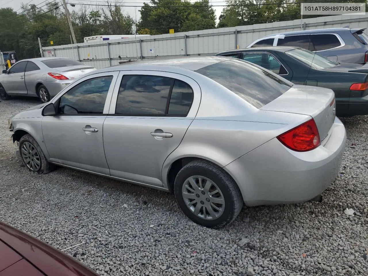 1G1AT58H897104381 2009 Chevrolet Cobalt Lt