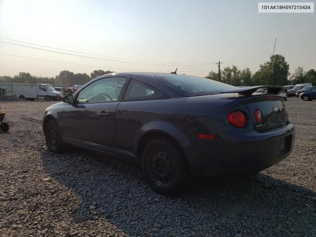 2009 Chevrolet Cobalt Ls VIN: 1G1AK18H597215434 Lot: 69496344