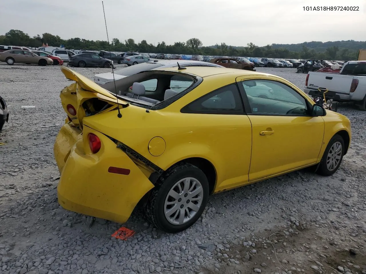 2009 Chevrolet Cobalt Ls VIN: 1G1AS18H897240022 Lot: 71251514