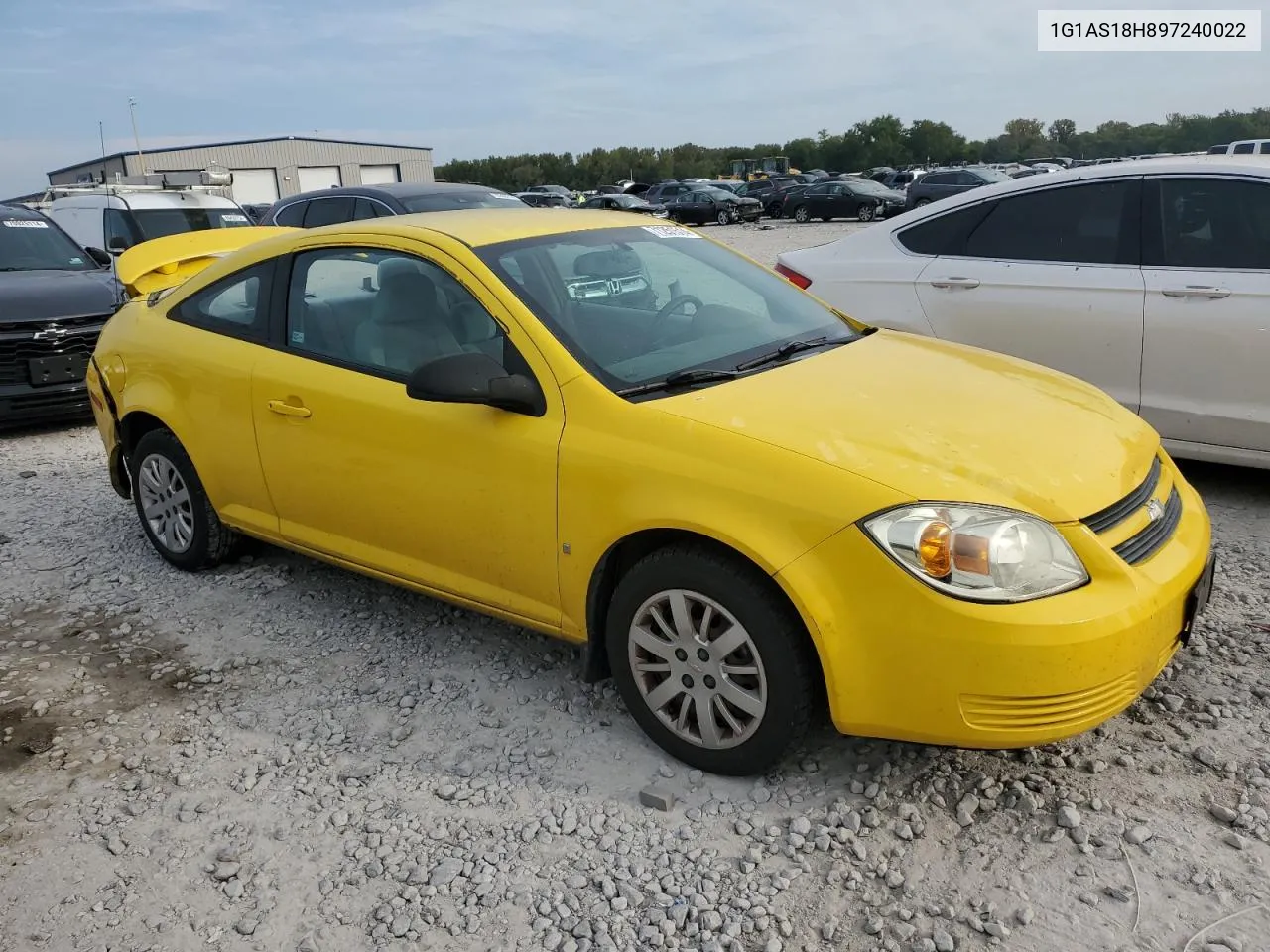 2009 Chevrolet Cobalt Ls VIN: 1G1AS18H897240022 Lot: 71251514