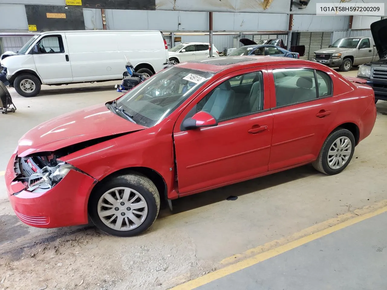 1G1AT58H597200209 2009 Chevrolet Cobalt Lt