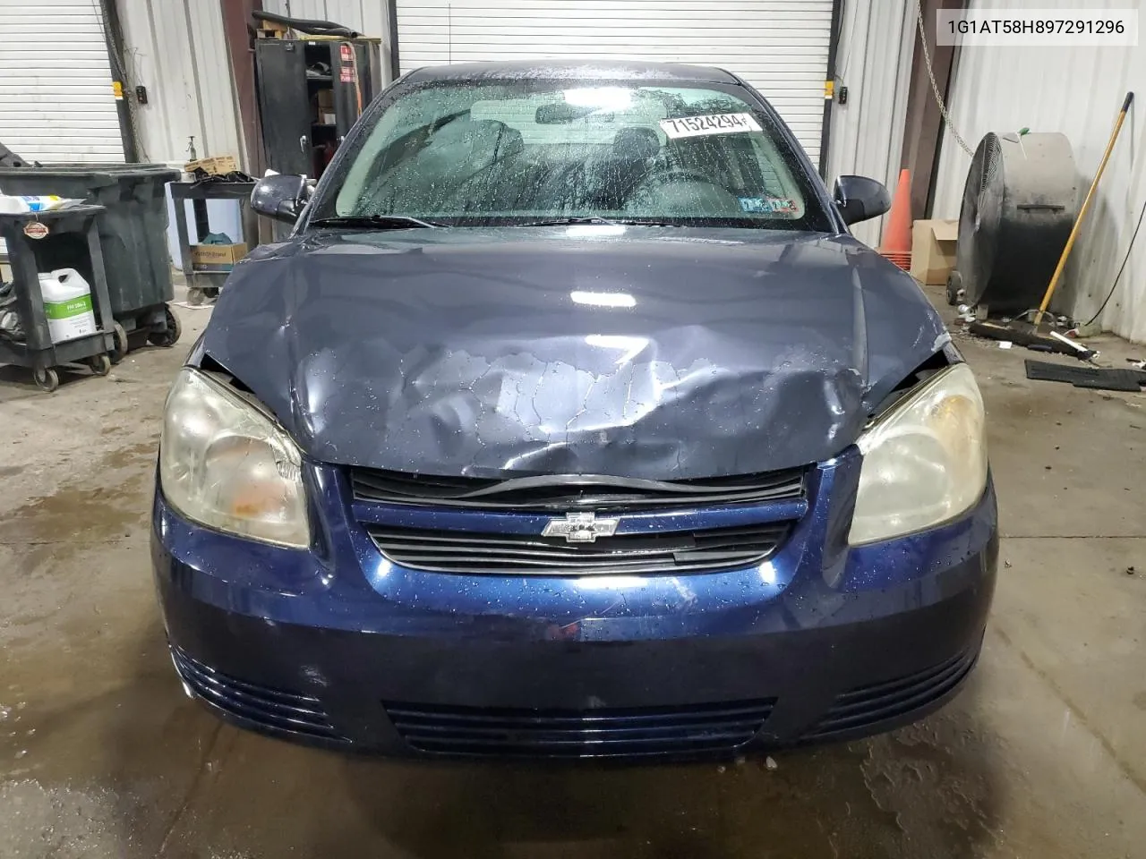 1G1AT58H897291296 2009 Chevrolet Cobalt Lt