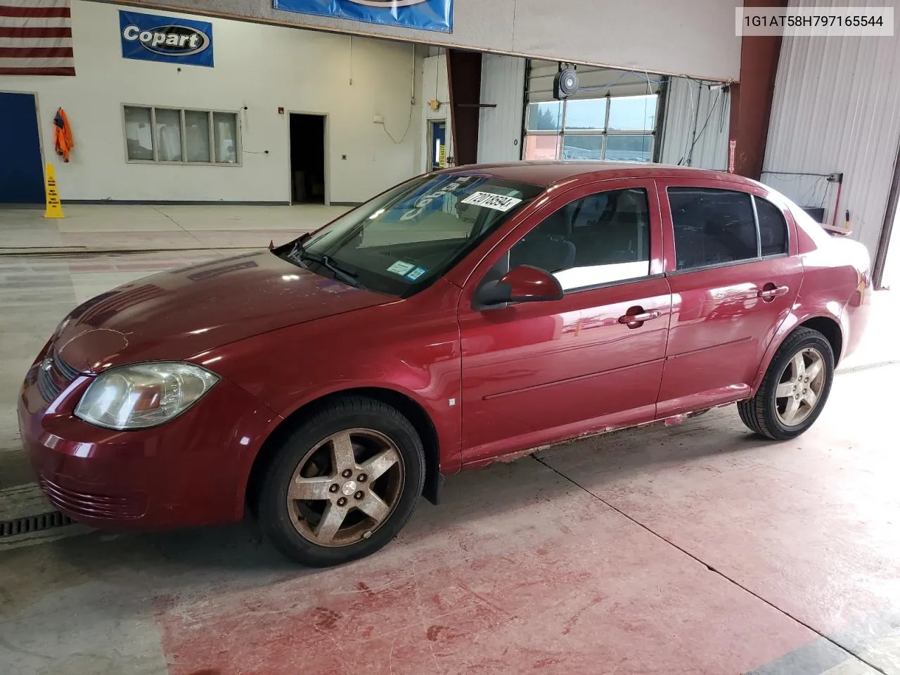 1G1AT58H797165544 2009 Chevrolet Cobalt Lt