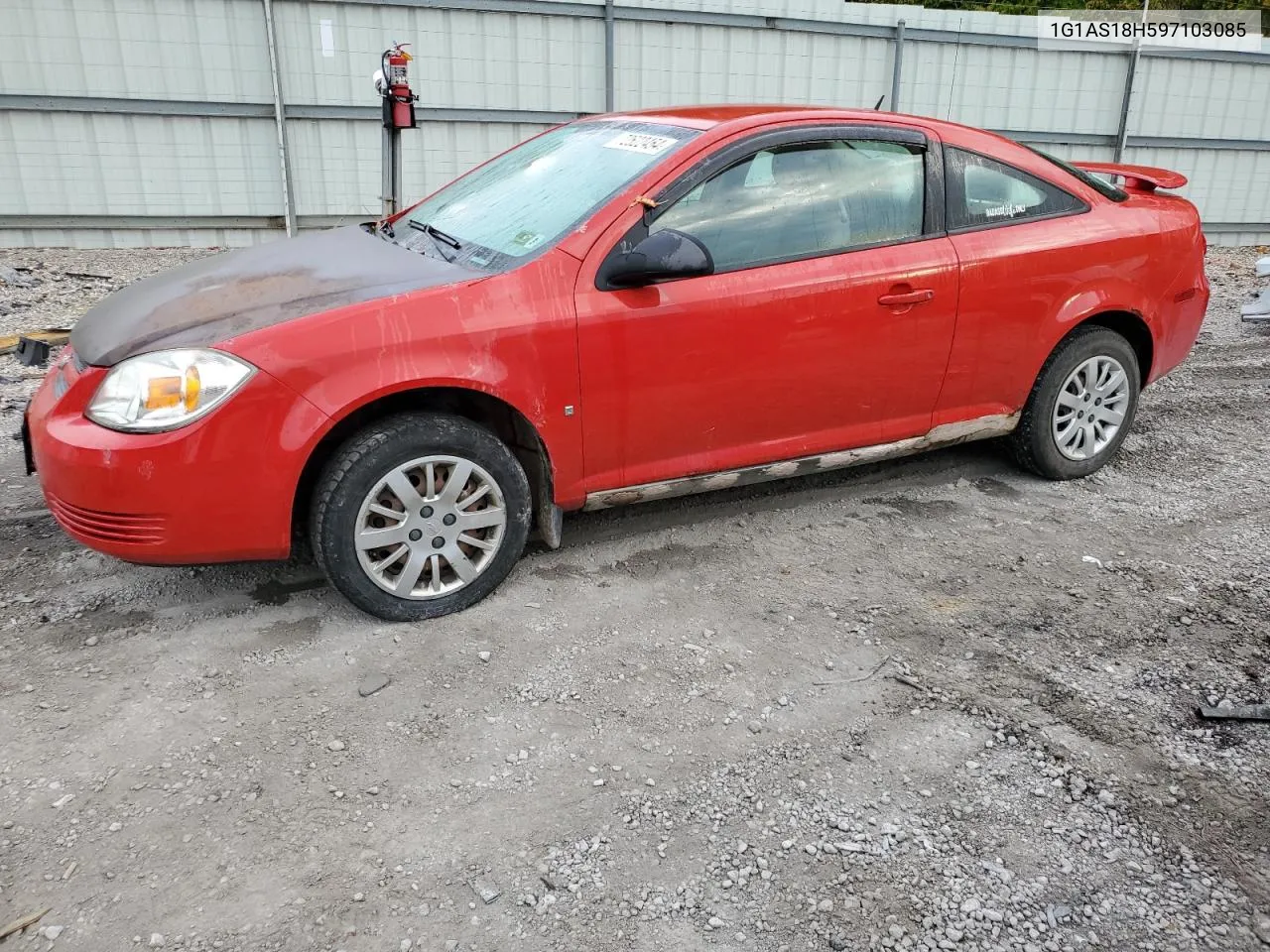 2009 Chevrolet Cobalt Ls VIN: 1G1AS18H597103085 Lot: 72522454