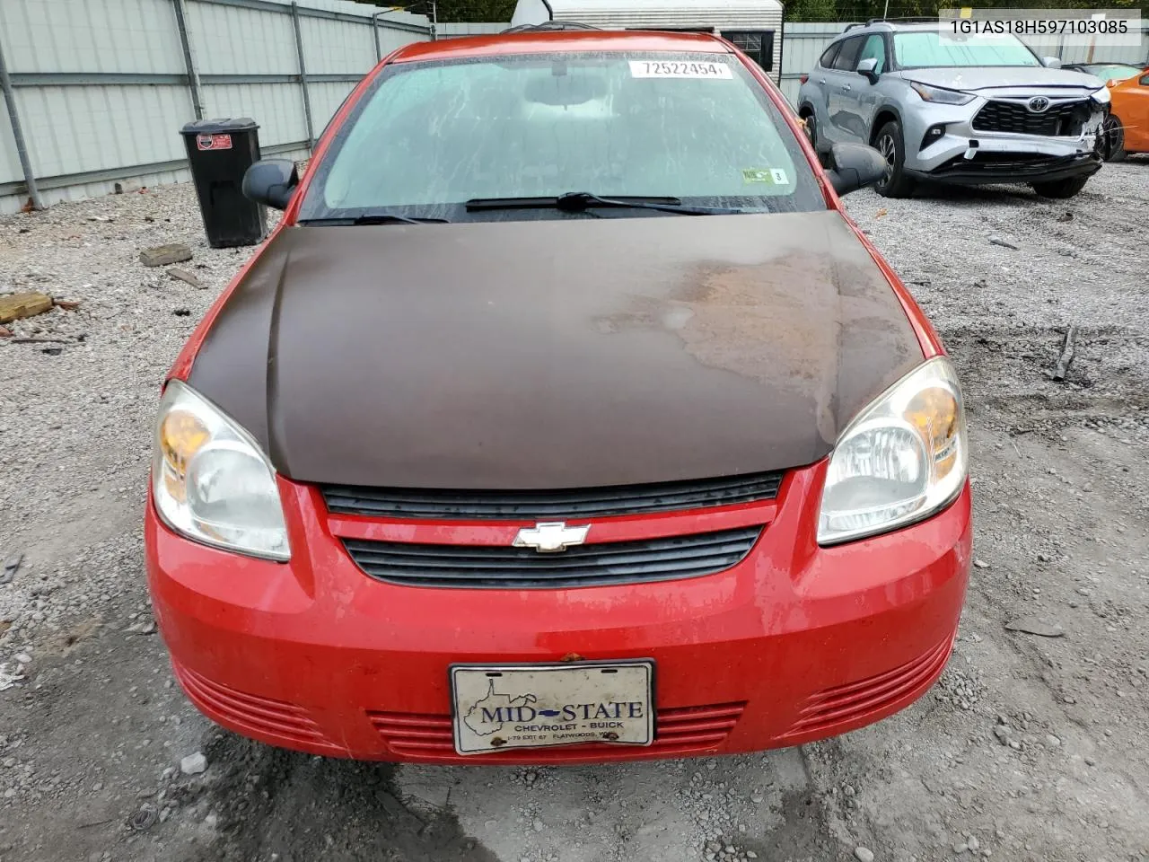 1G1AS18H597103085 2009 Chevrolet Cobalt Ls