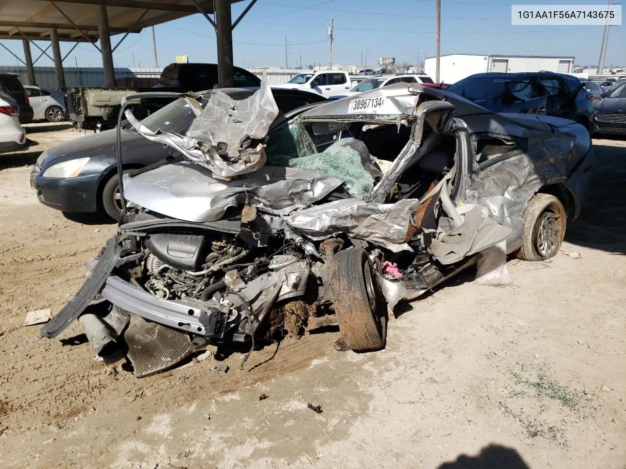 1G1AA1F56A7143675 2010 Chevrolet Cobalt Ls