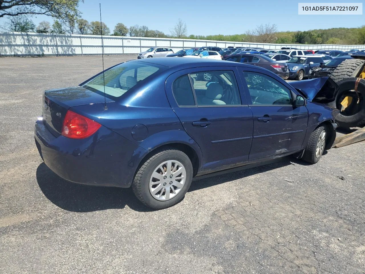 2010 Chevrolet Cobalt 1Lt VIN: 1G1AD5F51A7221097 Lot: 51959424