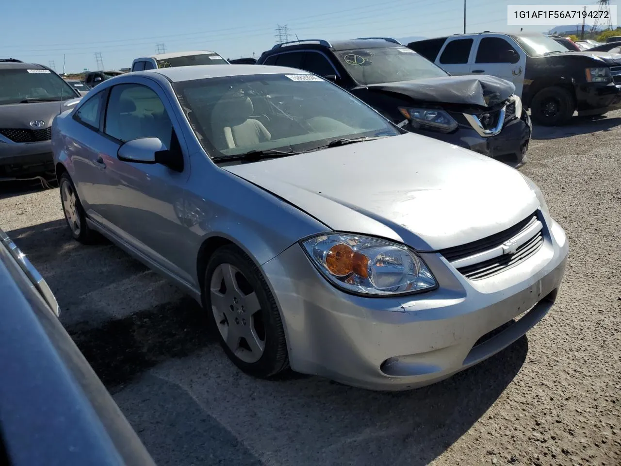 2010 Chevrolet Cobalt 2Lt VIN: 1G1AF1F56A7194272 Lot: 53629344