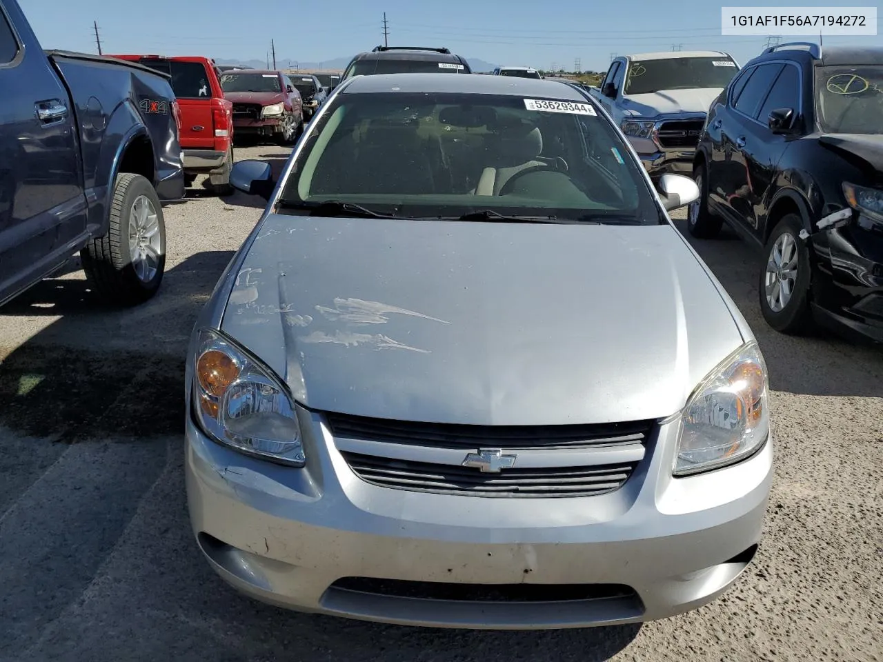 2010 Chevrolet Cobalt 2Lt VIN: 1G1AF1F56A7194272 Lot: 53629344