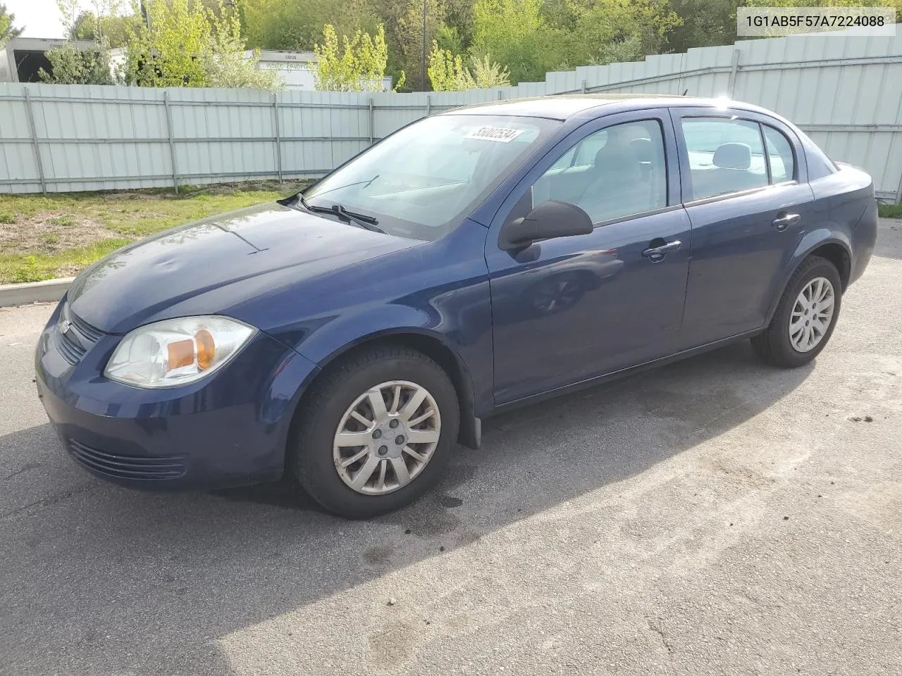 2010 Chevrolet Cobalt Ls VIN: 1G1AB5F57A7224088 Lot: 55002534