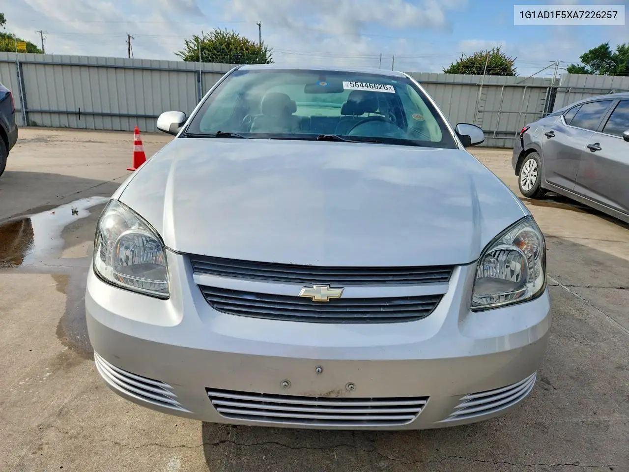 2010 Chevrolet Cobalt 1Lt VIN: 1G1AD1F5XA7226257 Lot: 56446626