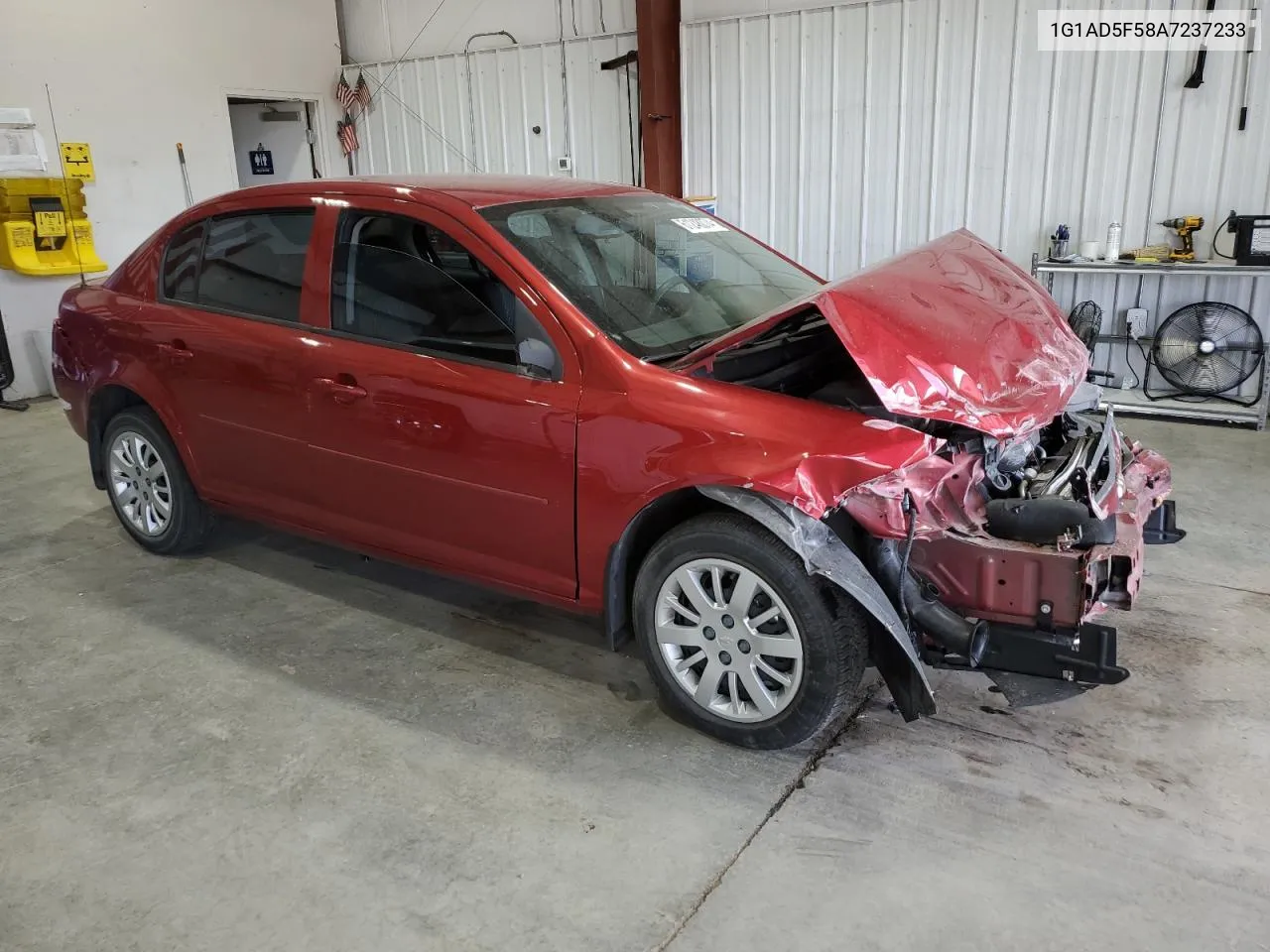 2010 Chevrolet Cobalt 1Lt VIN: 1G1AD5F58A7237233 Lot: 61248074