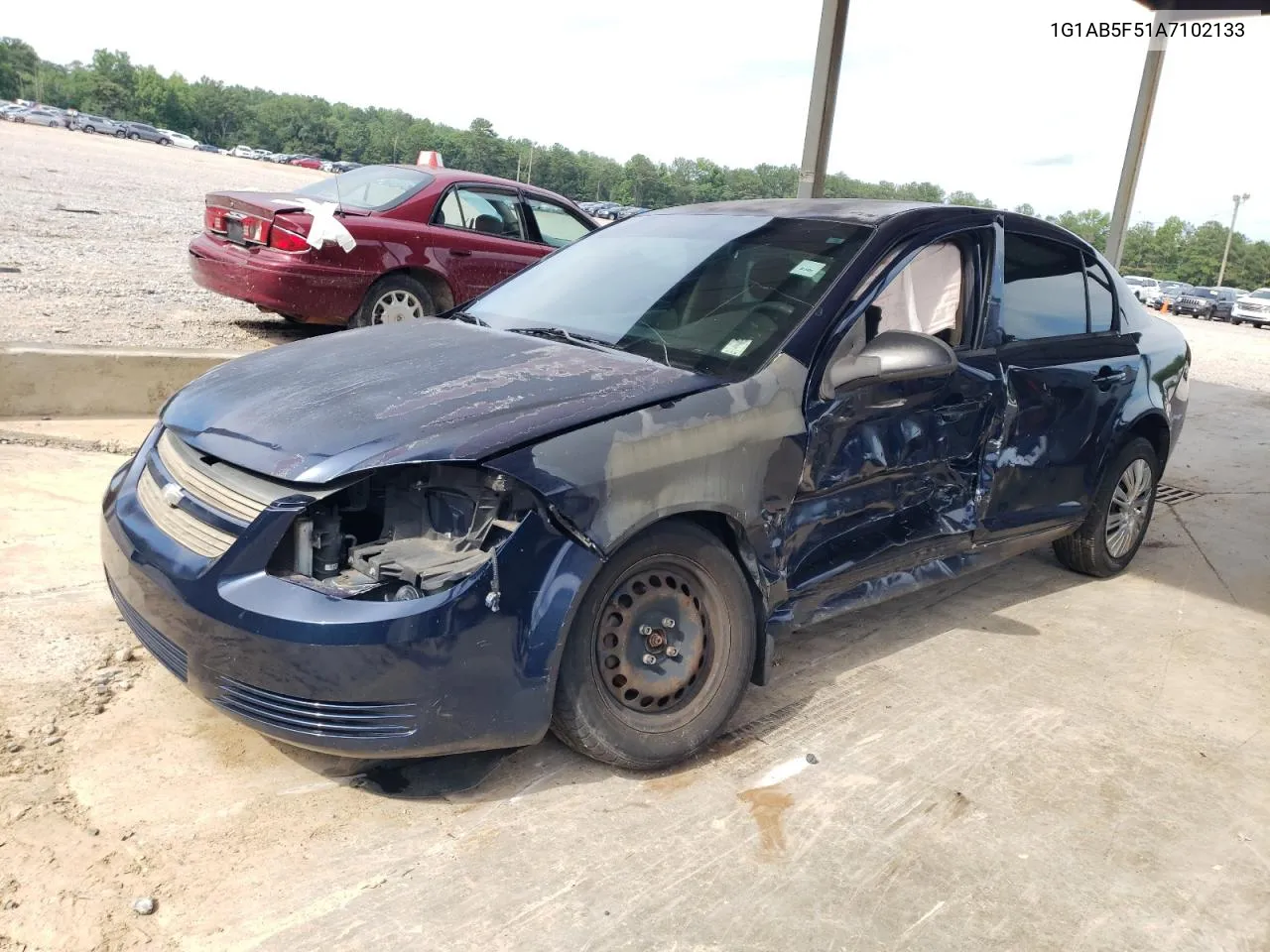 2010 Chevrolet Cobalt Ls VIN: 1G1AB5F51A7102133 Lot: 62007484