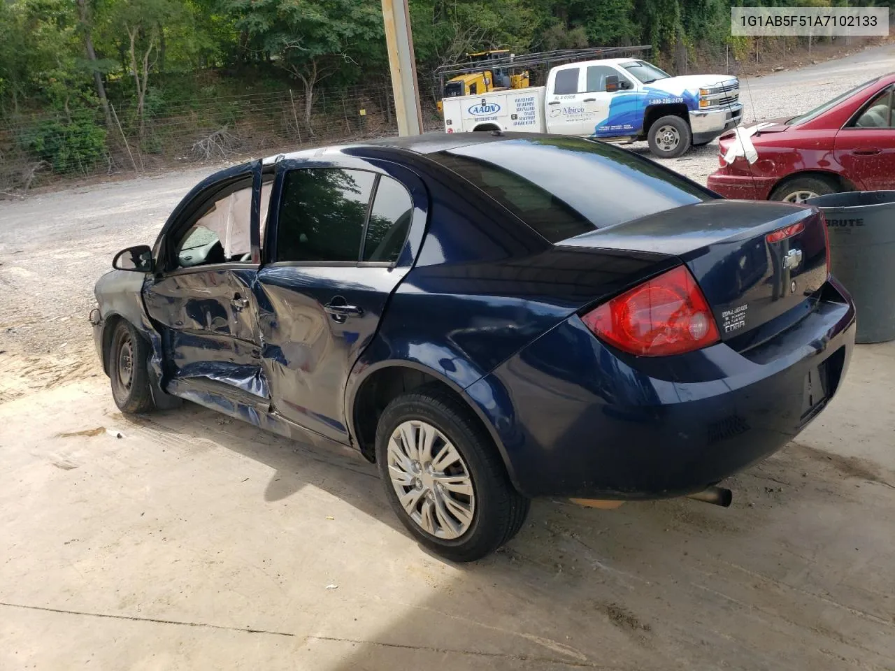 2010 Chevrolet Cobalt Ls VIN: 1G1AB5F51A7102133 Lot: 62007484