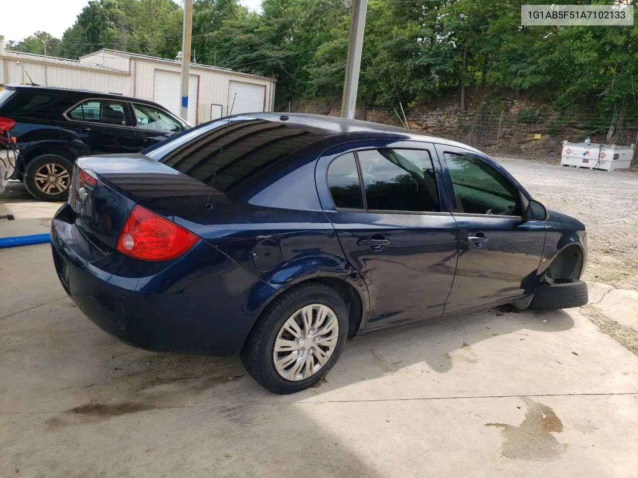 2010 Chevrolet Cobalt Ls VIN: 1G1AB5F51A7102133 Lot: 62007484