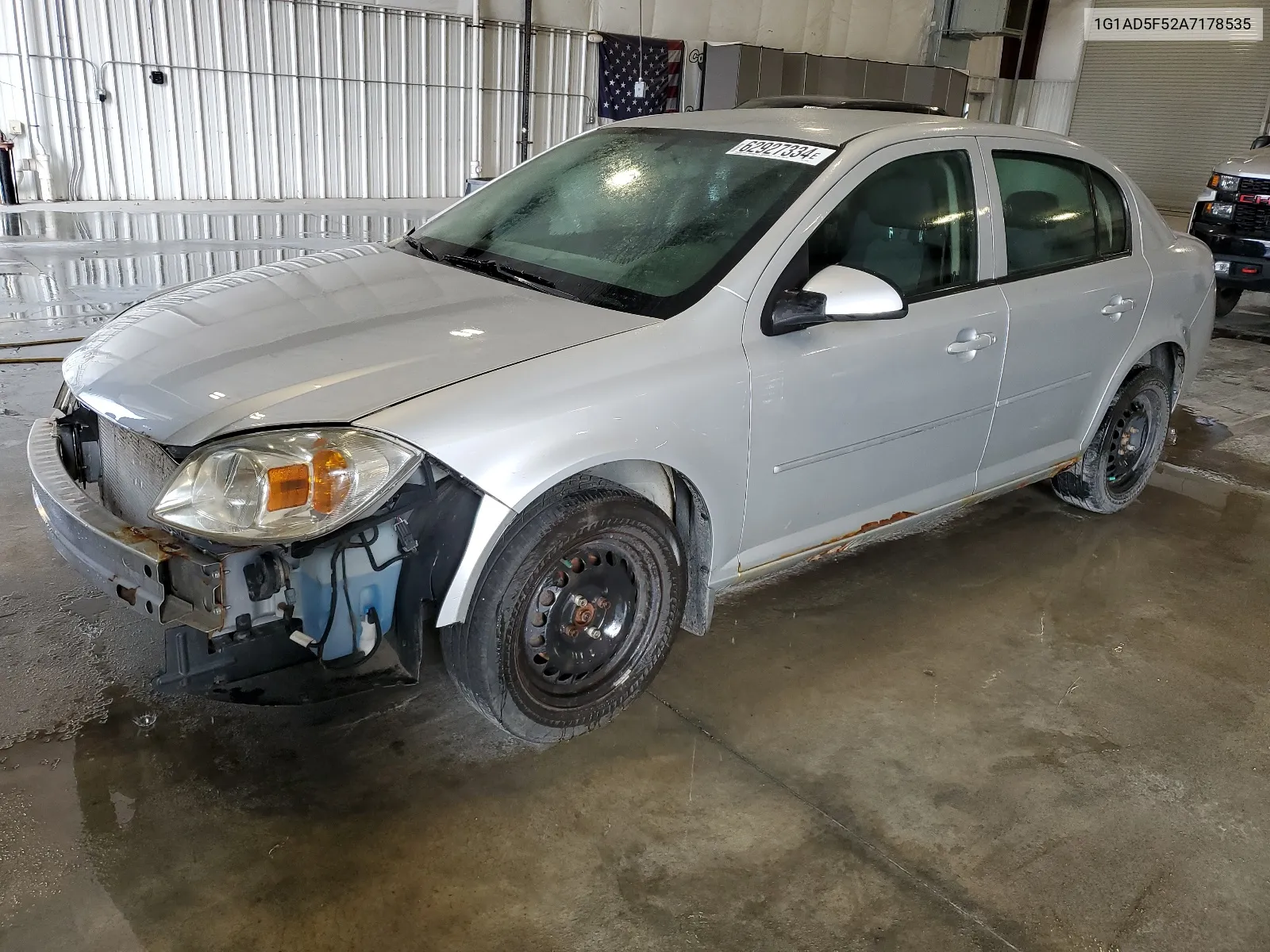 2010 Chevrolet Cobalt 1Lt VIN: 1G1AD5F52A7178535 Lot: 62927334