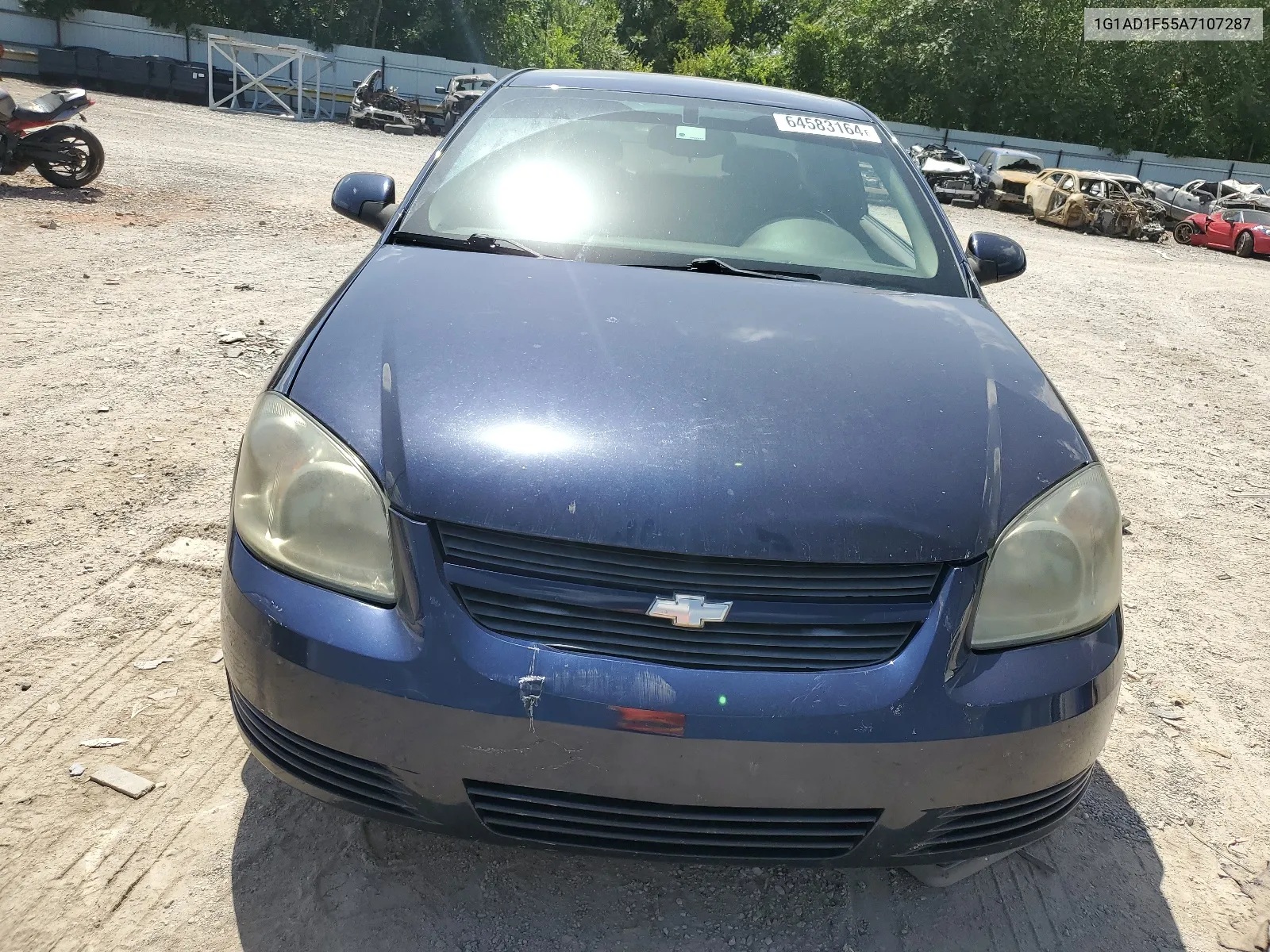 2010 Chevrolet Cobalt 1Lt VIN: 1G1AD1F55A7107287 Lot: 64583164