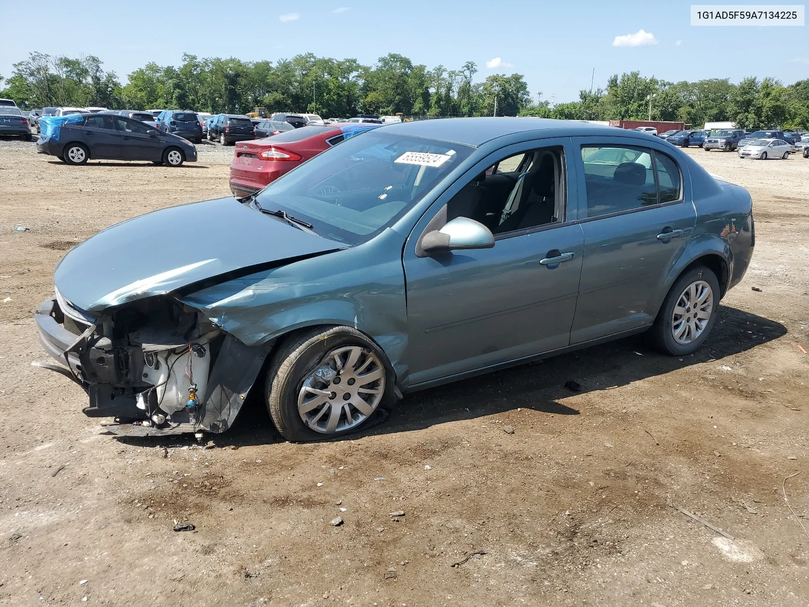 2010 Chevrolet Cobalt 1Lt VIN: 1G1AD5F59A7134225 Lot: 65559524